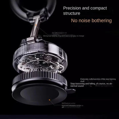 Strong Magnetic Car Phone Holderfoldable Design 360° Adjustable Vacuummount for Car/Desk/Bathroom/Universa